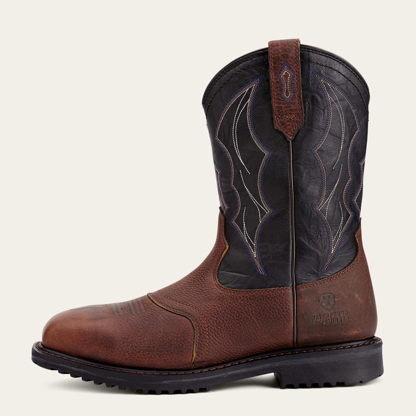 Ariat Men RigTek Wide Square Toe Waterproof Composite Toe Work Boot