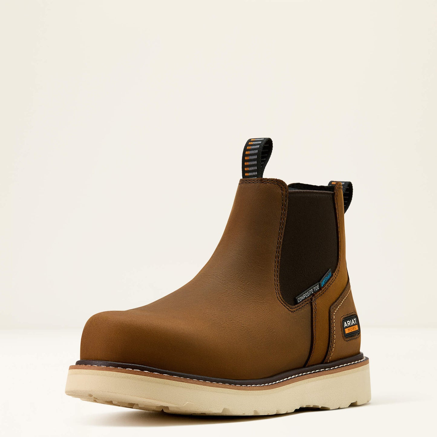 Ariat Men Rebar Wedge Chelsea Waterproof Composite Toe Work Boot