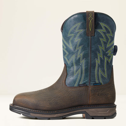 Ariat Men WorkHog XT BOA Waterproof Carbon Toe Work Boot