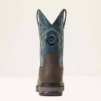 Ariat Men WorkHog XT BOA Waterproof Carbon Toe Work Boot