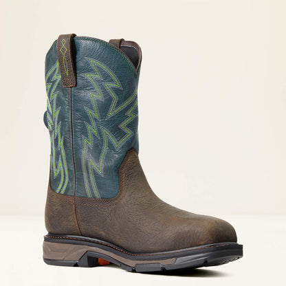 Ariat Men WorkHog XT BOA Waterproof Carbon Toe Work Boot