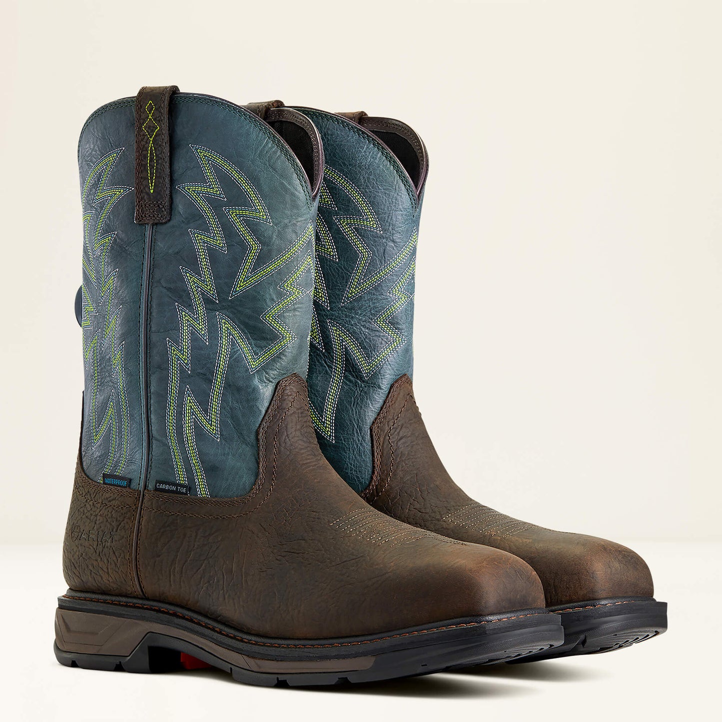 Ariat Men WorkHog XT BOA Waterproof Carbon Toe Work Boot