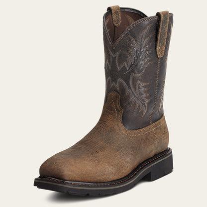Ariat Men Sierra Puncture Resistant Steel Toe Work Boot