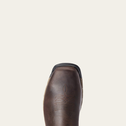 Ariat Men Rebar Flex Western Waterproof Composite Toe Work Boot