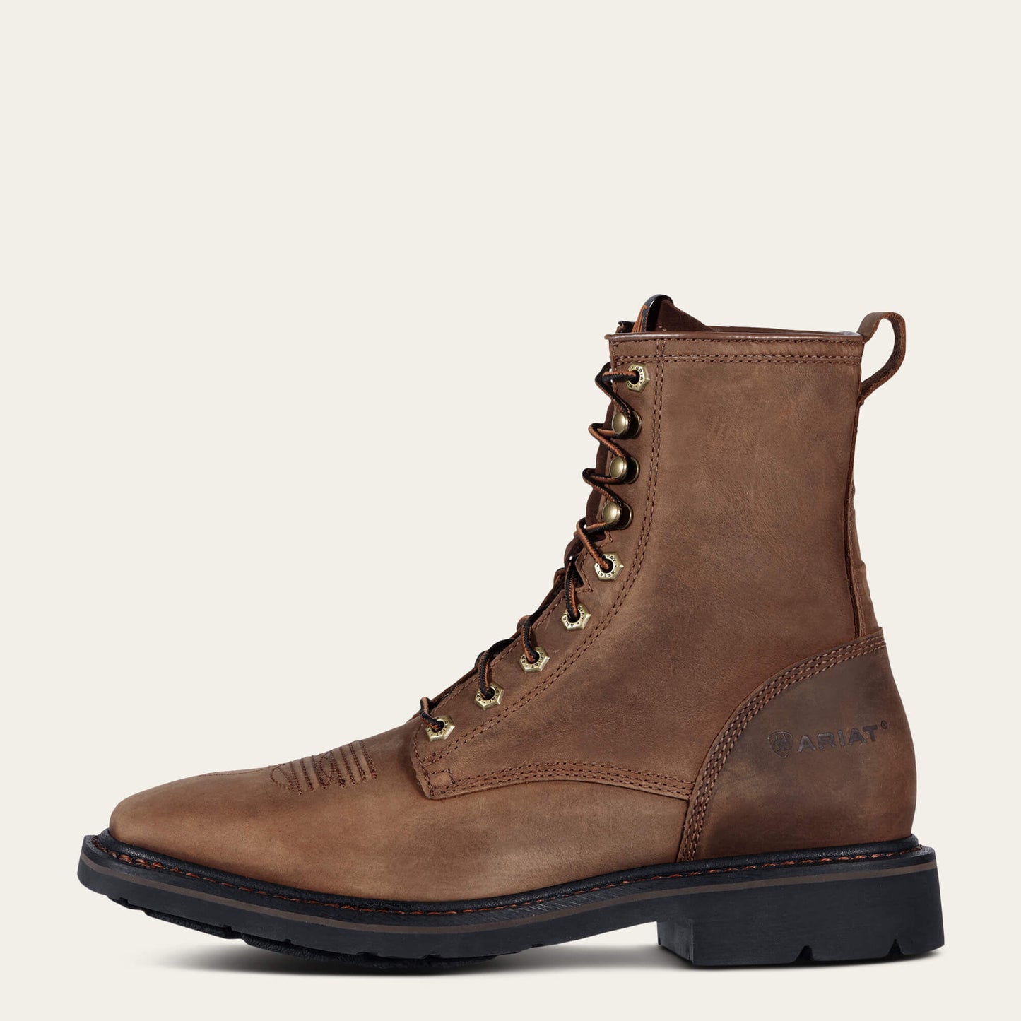 Ariat Men Cascade 8" Wide Square Toe Work Boot