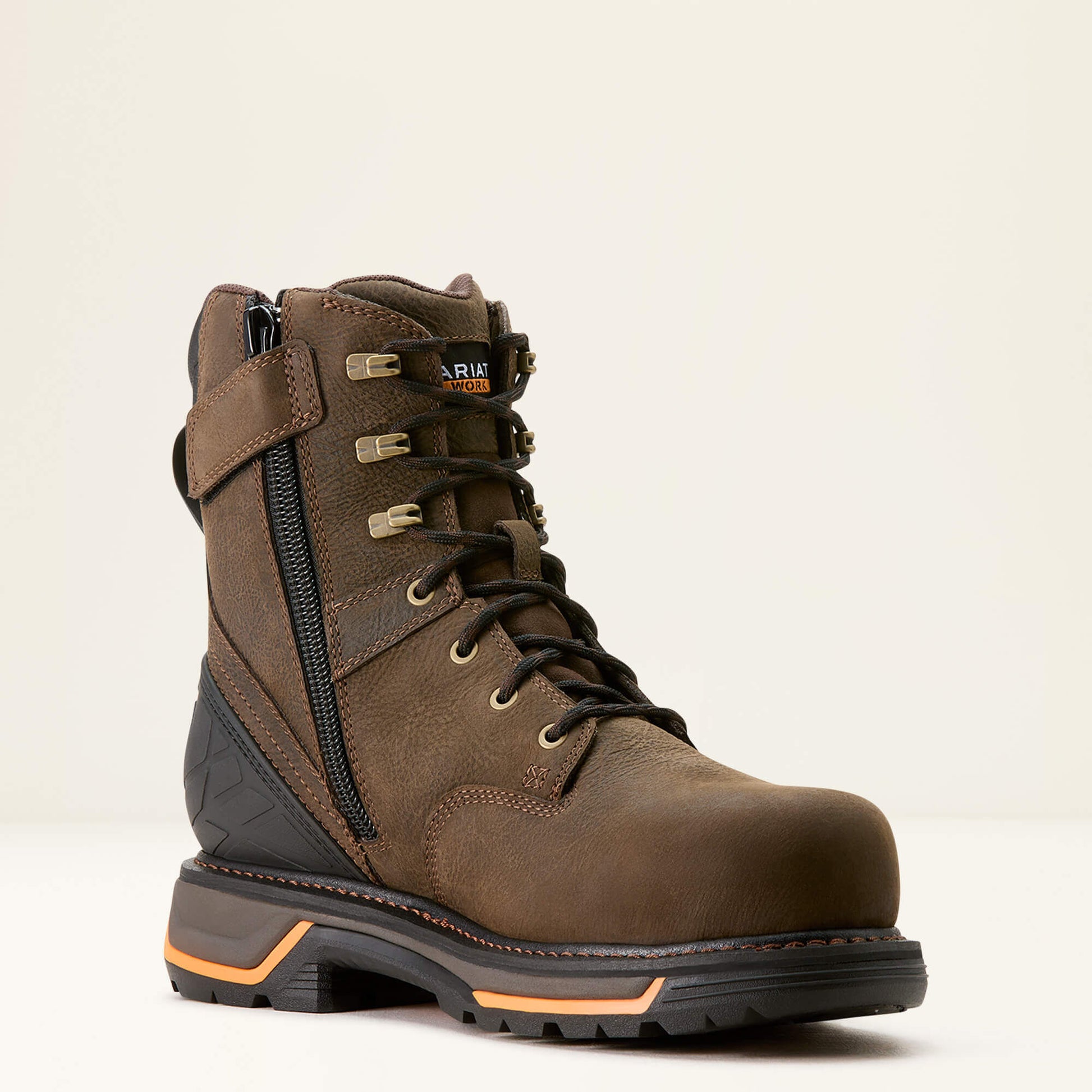 Ariat Men Big Rig 8" Waterproof Composite Toe Work Boot