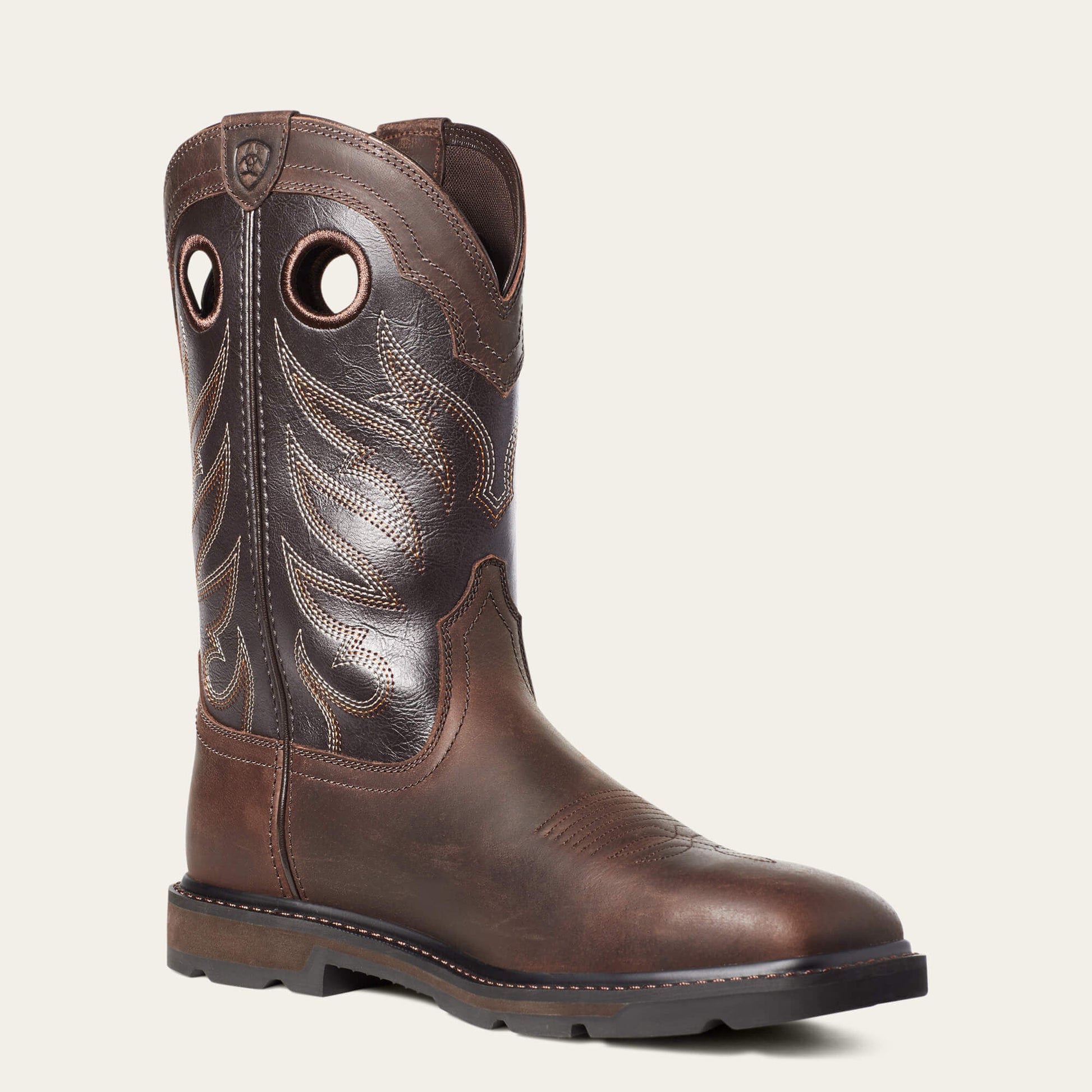 Ariat Men Groundwork Wide Square Toe Steel Toe Work Boot