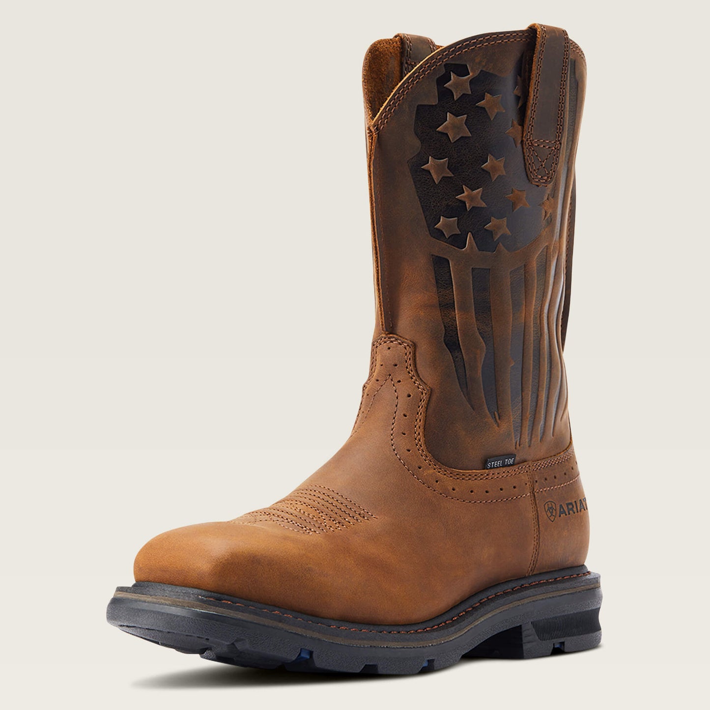Ariat Men Sierra Shock Shield Patriot Steel Toe Work Boot