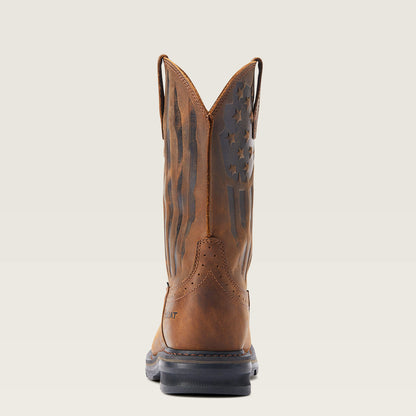 Ariat Men Sierra Shock Shield Patriot Steel Toe Work Boot