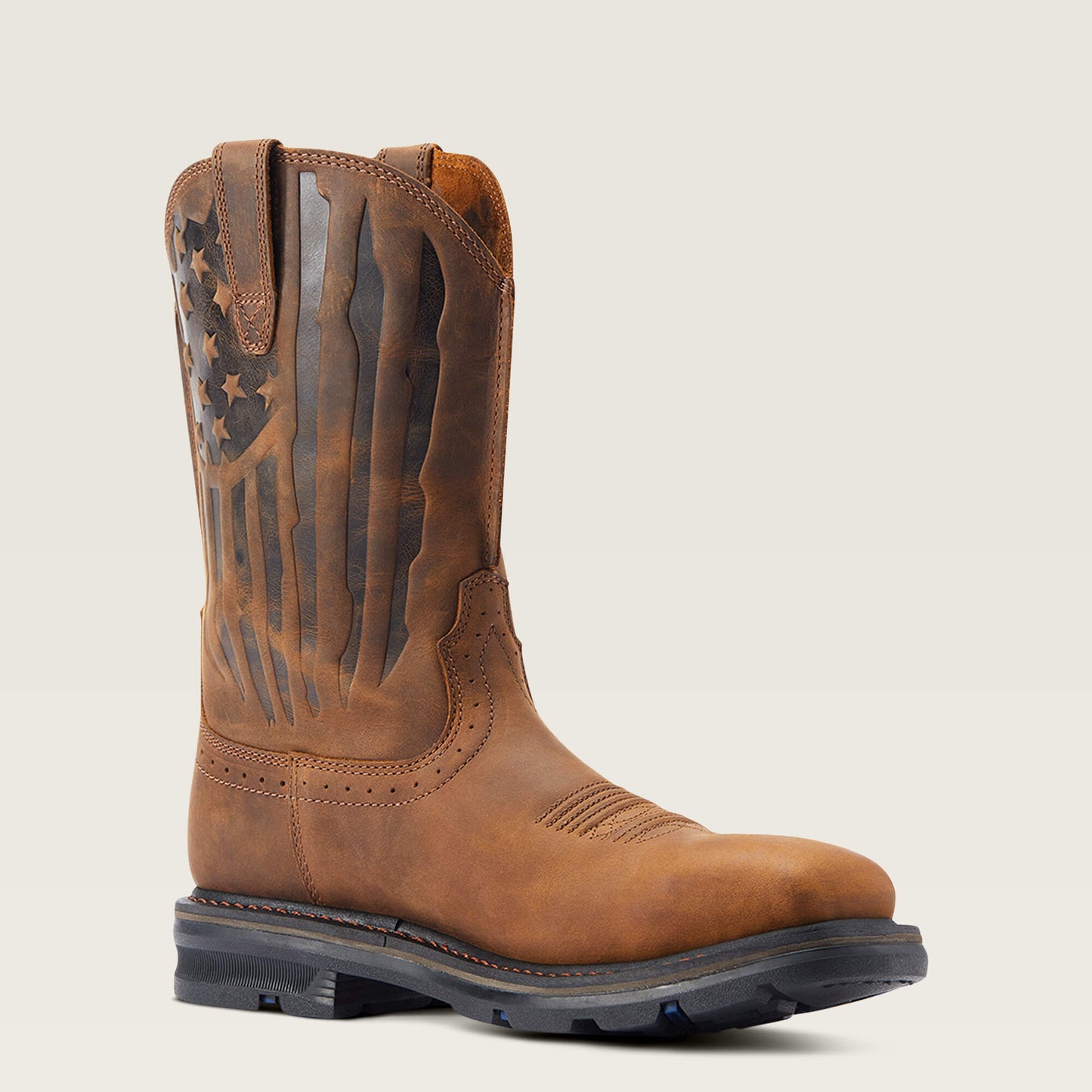 Ariat Men Sierra Shock Shield Patriot Steel Toe Work Boot