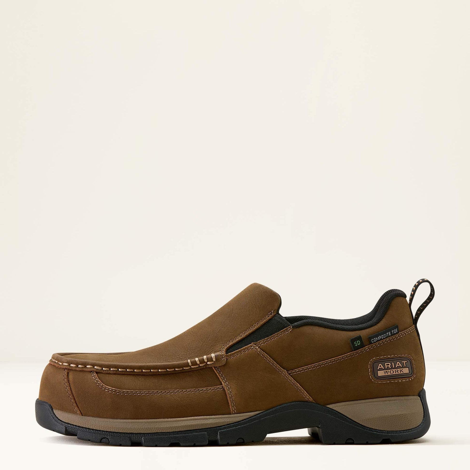 Ariat Men Edge Slip-On Composite Toe Work Shoe