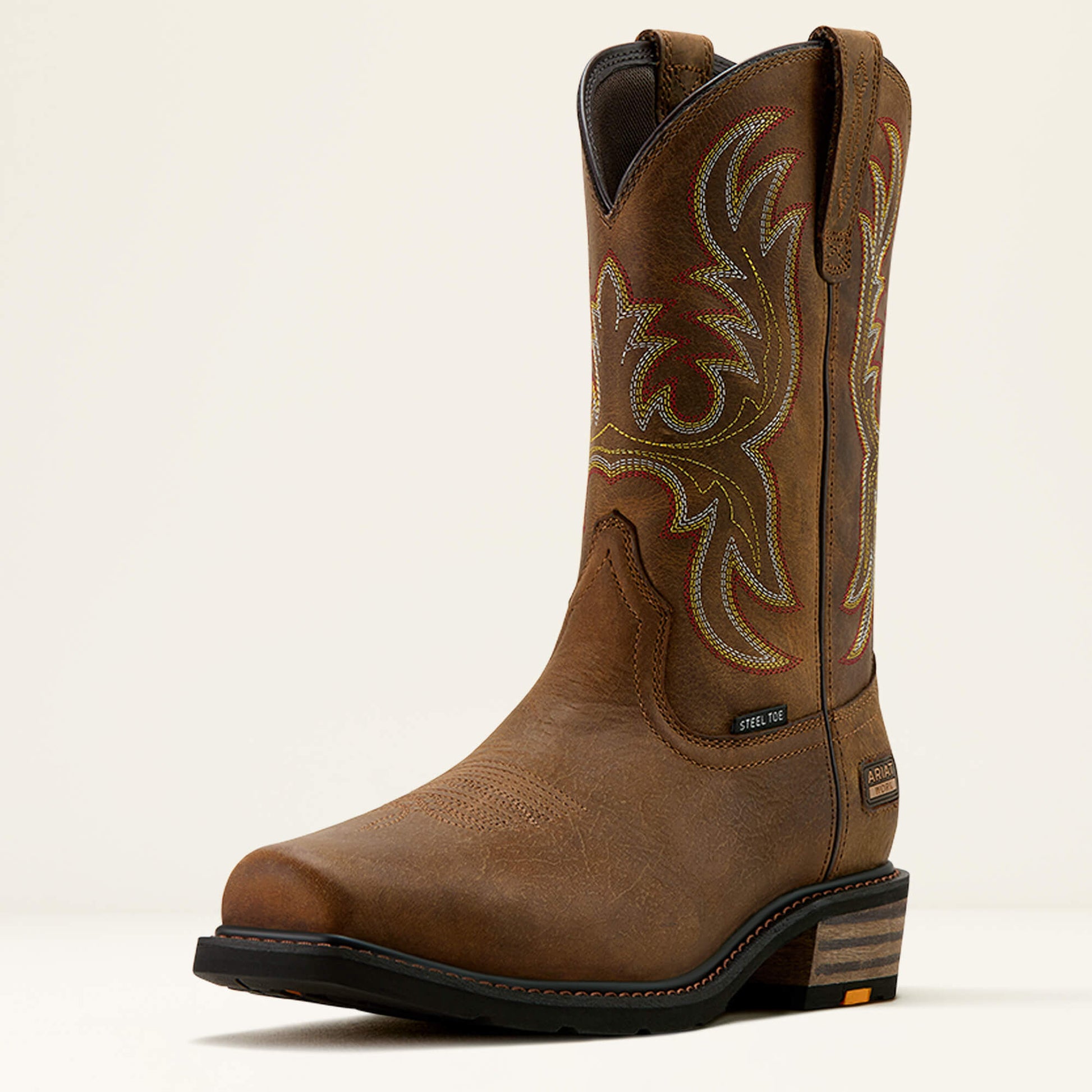 Ariat Men Ironside Square Toe Steel Toe Work Boot