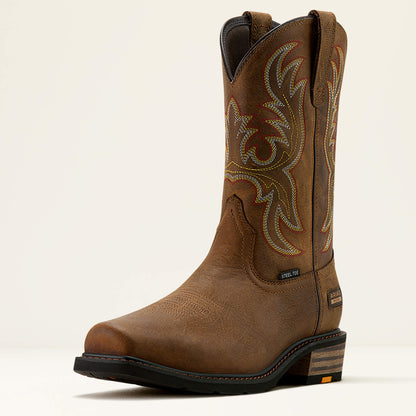 Ariat Men Ironside Square Toe Steel Toe Work Boot