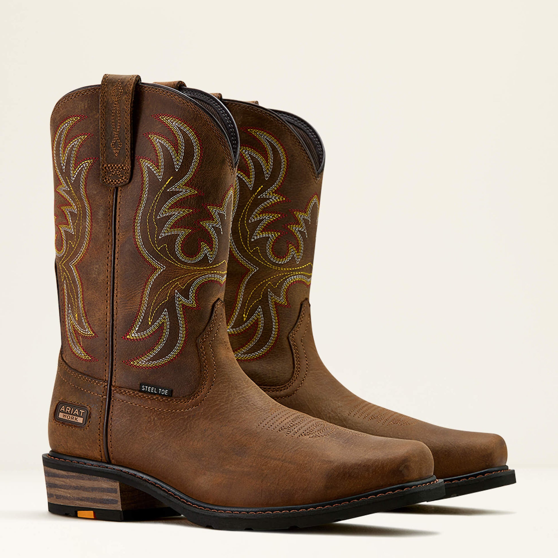 Ariat Men Ironside Square Toe Steel Toe Work Boot
