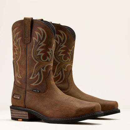 Ariat Men Ironside Square Toe Steel Toe Work Boot