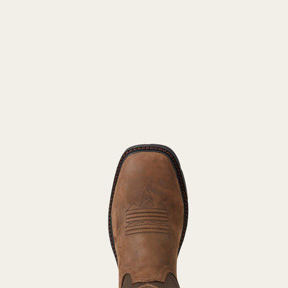 Ariat Men Groundbreaker Wide Square Toe Waterproof Steel Toe Work Boot