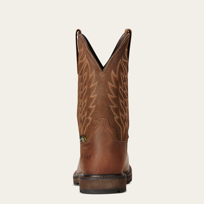 Ariat Men Groundbreaker Wide Square Toe MetGuard MetGuard Steel Toe Work Boot
