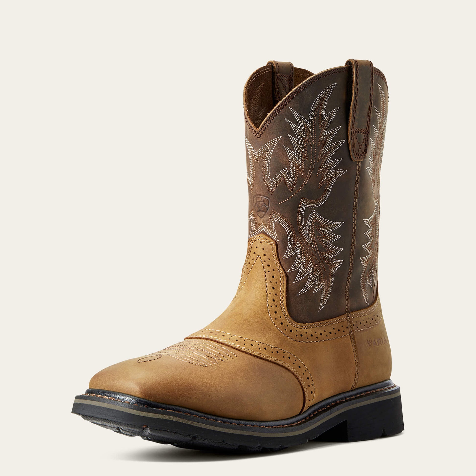 Ariat Men Sierra Wide Square Toe Work Boot