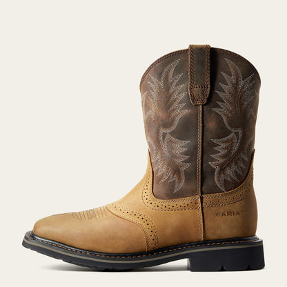 Ariat Men Sierra Wide Square Toe Work Boot