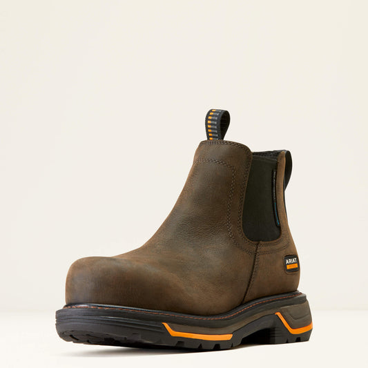 Ariat Men Big Rig Chelsea Waterproof Composite Toe Work Boot