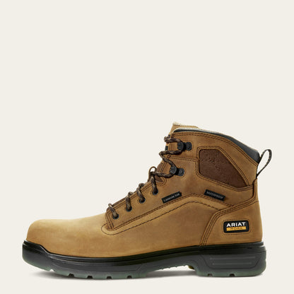 Ariat Men Turbo 6" Waterproof Carbon Toe Work Boot
