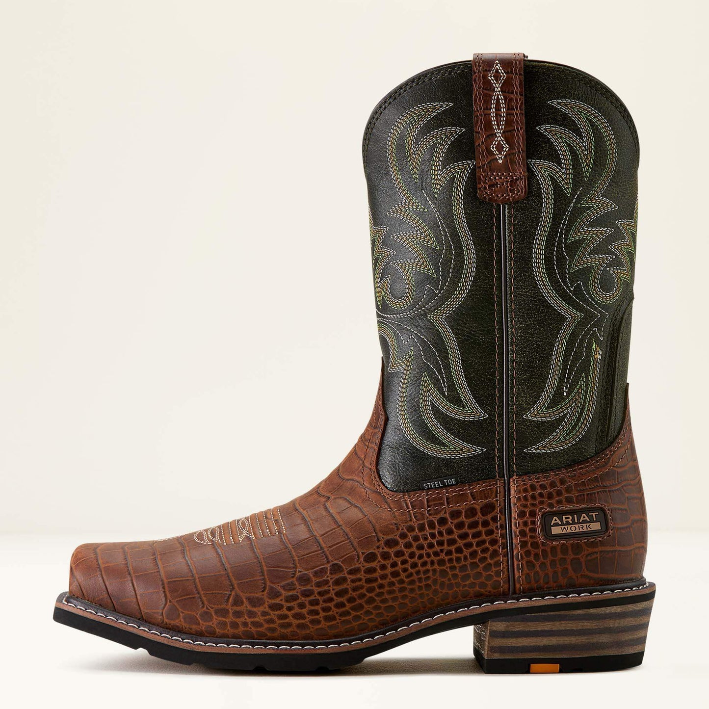 Ariat Men Ironside Square Toe Steel Toe Work Boot