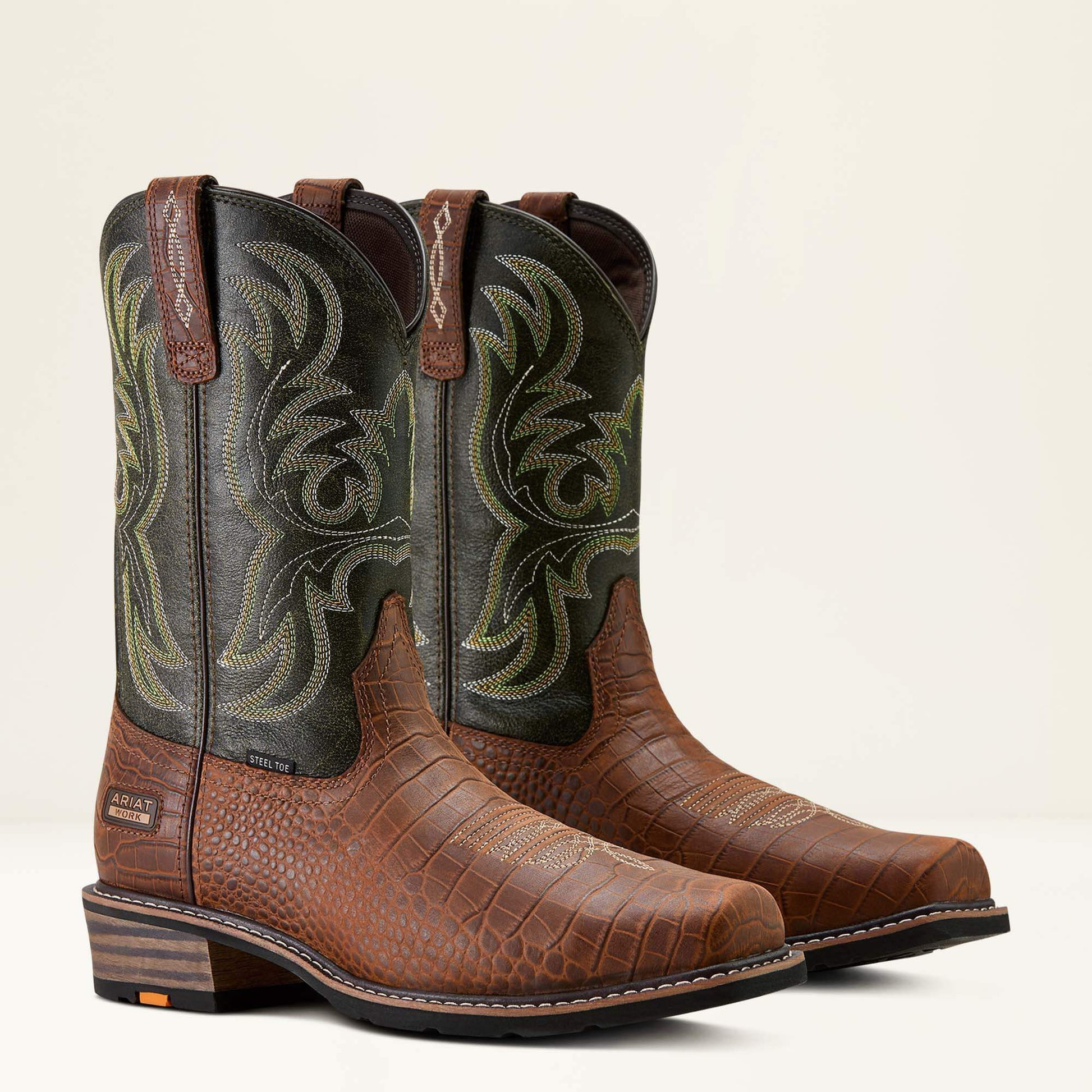 Ariat Men Ironside Square Toe Steel Toe Work Boot