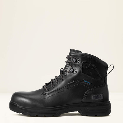 Ariat Men Turbo 6" H2O CSA Carbon Toe Work Boot
