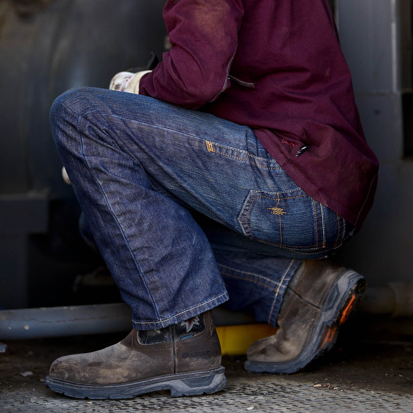 Ariat Men WorkHog XT Waterproof Carbon Toe Work Boot