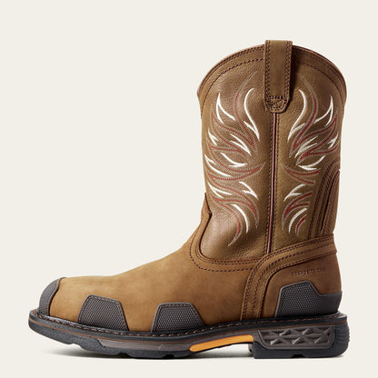 Ariat Men OverDrive Wide Square Toe Composite Toe Work Boot