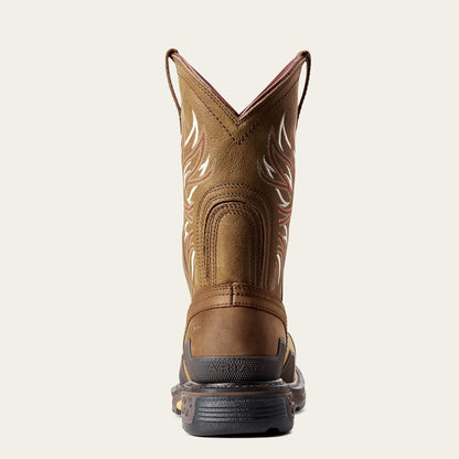 Ariat Men OverDrive Wide Square Toe Composite Toe Work Boot