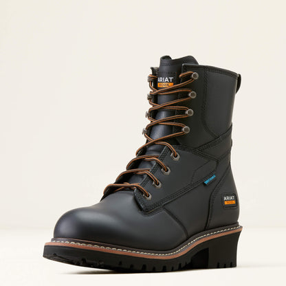 Ariat Men Logger Shock Shield Waterproof Work Boot