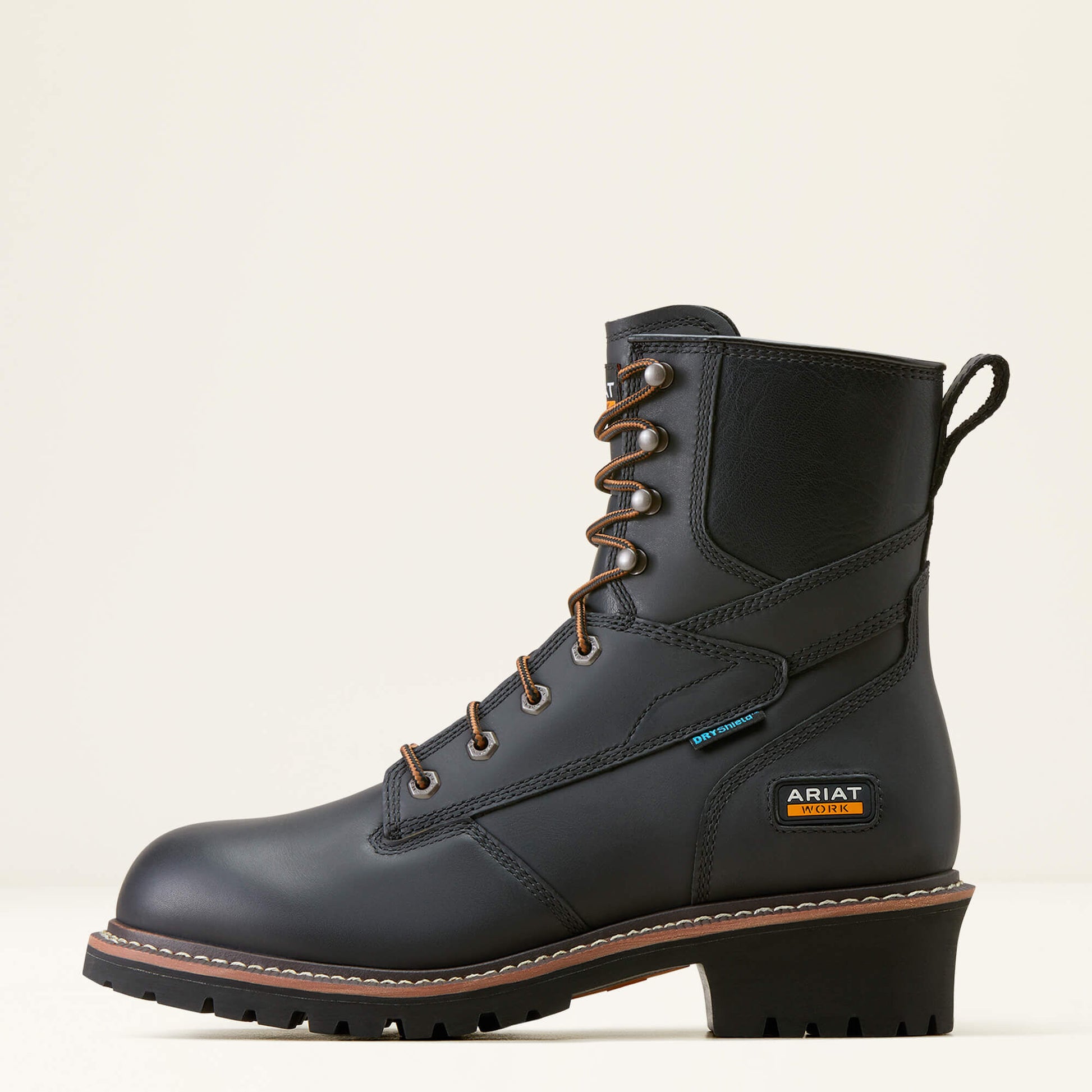 Ariat Men Logger Shock Shield Waterproof Work Boot