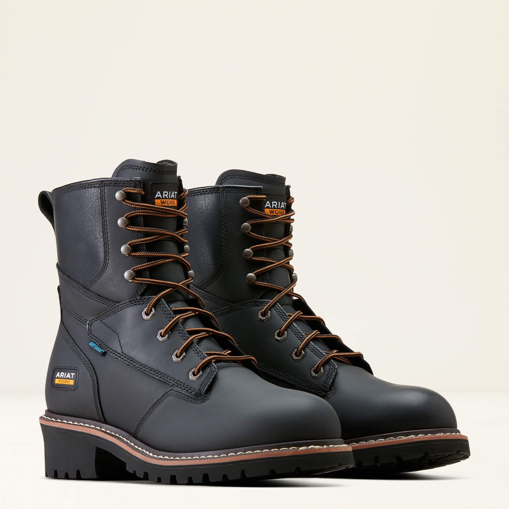 Ariat Men Logger Shock Shield Waterproof Work Boot