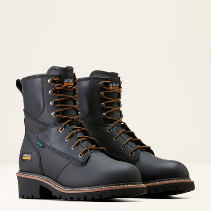 Ariat Men Logger Shock Shield Waterproof Work Boot
