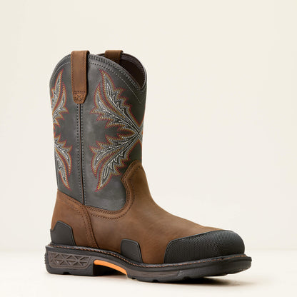 Ariat Men OverDrive Wide Square Toe Composite Toe Work Boot