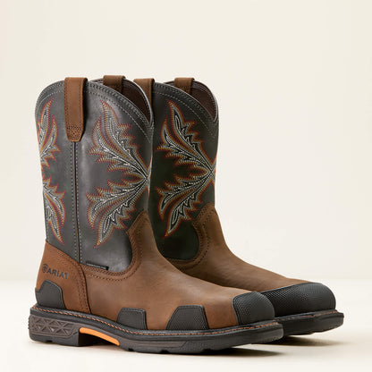 Ariat Men OverDrive Wide Square Toe Composite Toe Work Boot