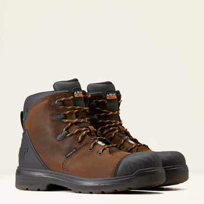 Ariat Men Turbo Outlaw 6" CSA Waterproof Carbon Toe Work Boot