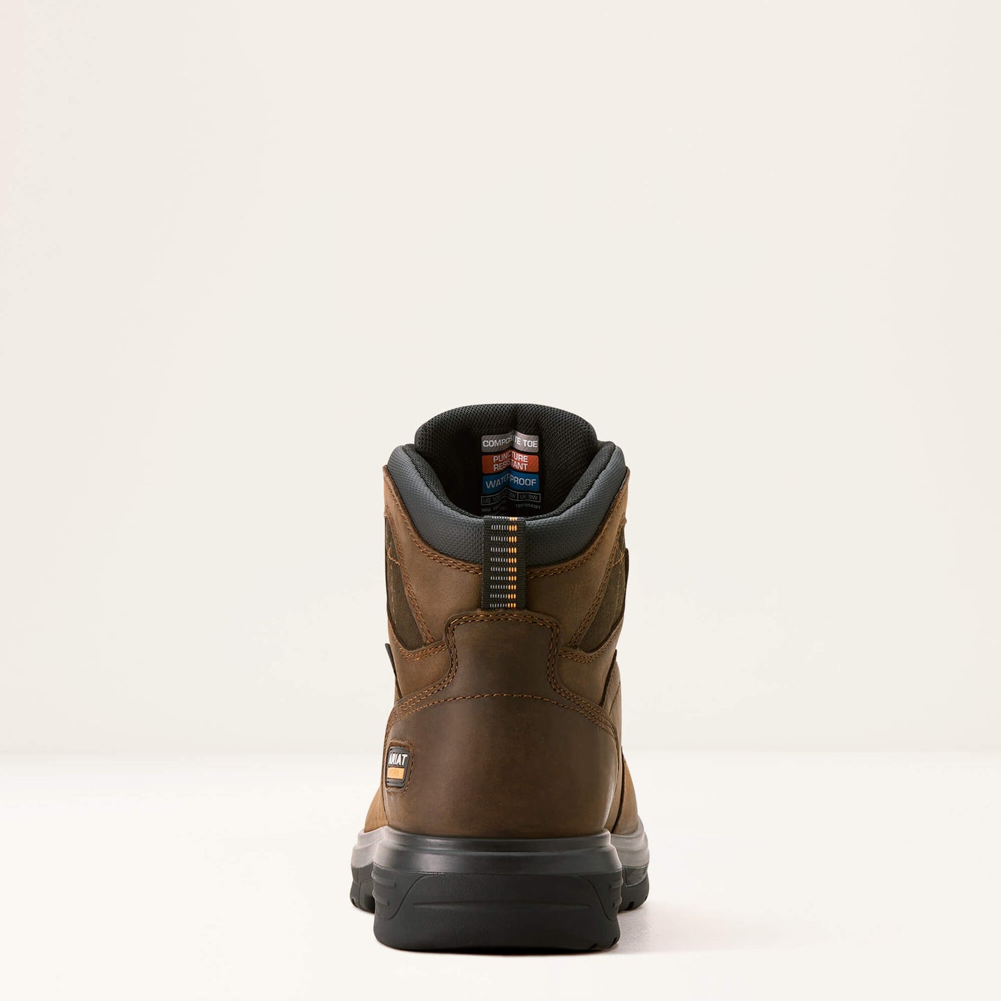 Ariat Men Turbo 6" CSA Waterproof Carbon Toe Work Boot