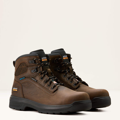 Ariat Men Turbo 6" CSA Waterproof Carbon Toe Work Boot