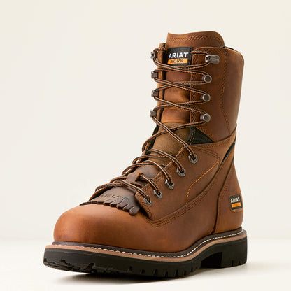 Ariat Men Longview Shock Shield 8" Waterproof Work Boot