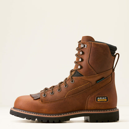 Ariat Men Longview Shock Shield 8" Waterproof Work Boot