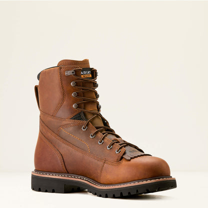 Ariat Men Longview Shock Shield 8" Waterproof Work Boot