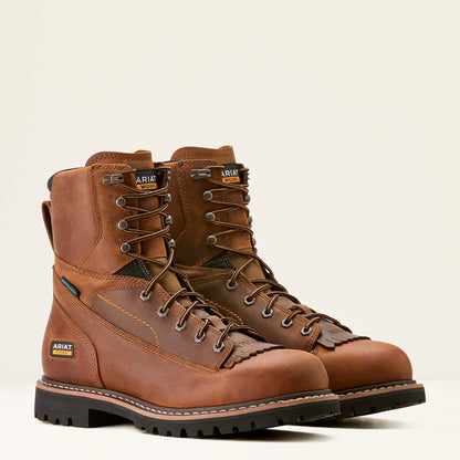 Ariat Men Longview Shock Shield 8" Waterproof Work Boot