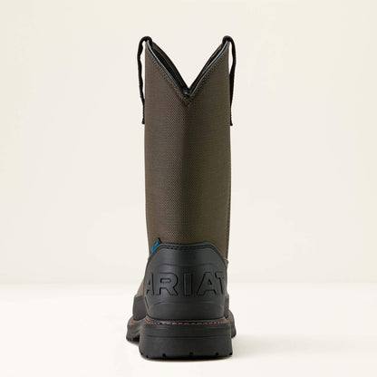 Ariat Men RigTEK Wildcat Pull-On CSA Waterproof Wide Square Toe Composite Toe Work Boot