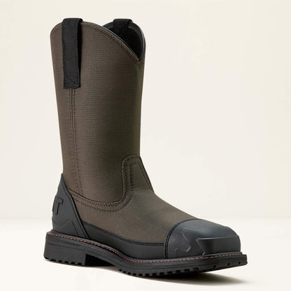 Ariat Men RigTEK Wildcat Pull-On CSA Waterproof Wide Square Toe Composite Toe Work Boot