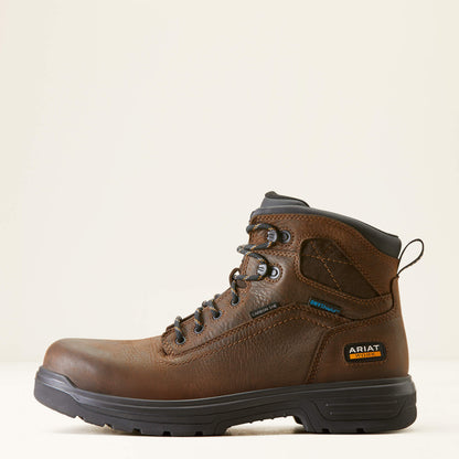 Ariat Men Turbo 6" Waterproof Carbon Toe Work Boot