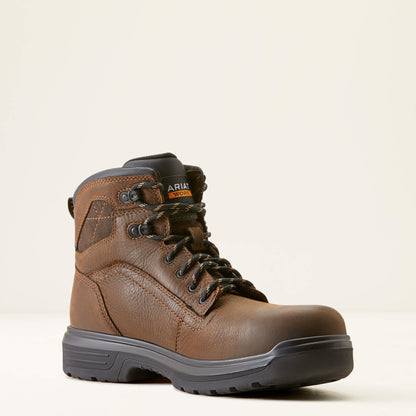 Ariat Men Turbo 6" Waterproof Carbon Toe Work Boot