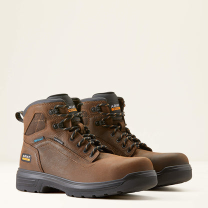Ariat Men Turbo 6" Waterproof Carbon Toe Work Boot