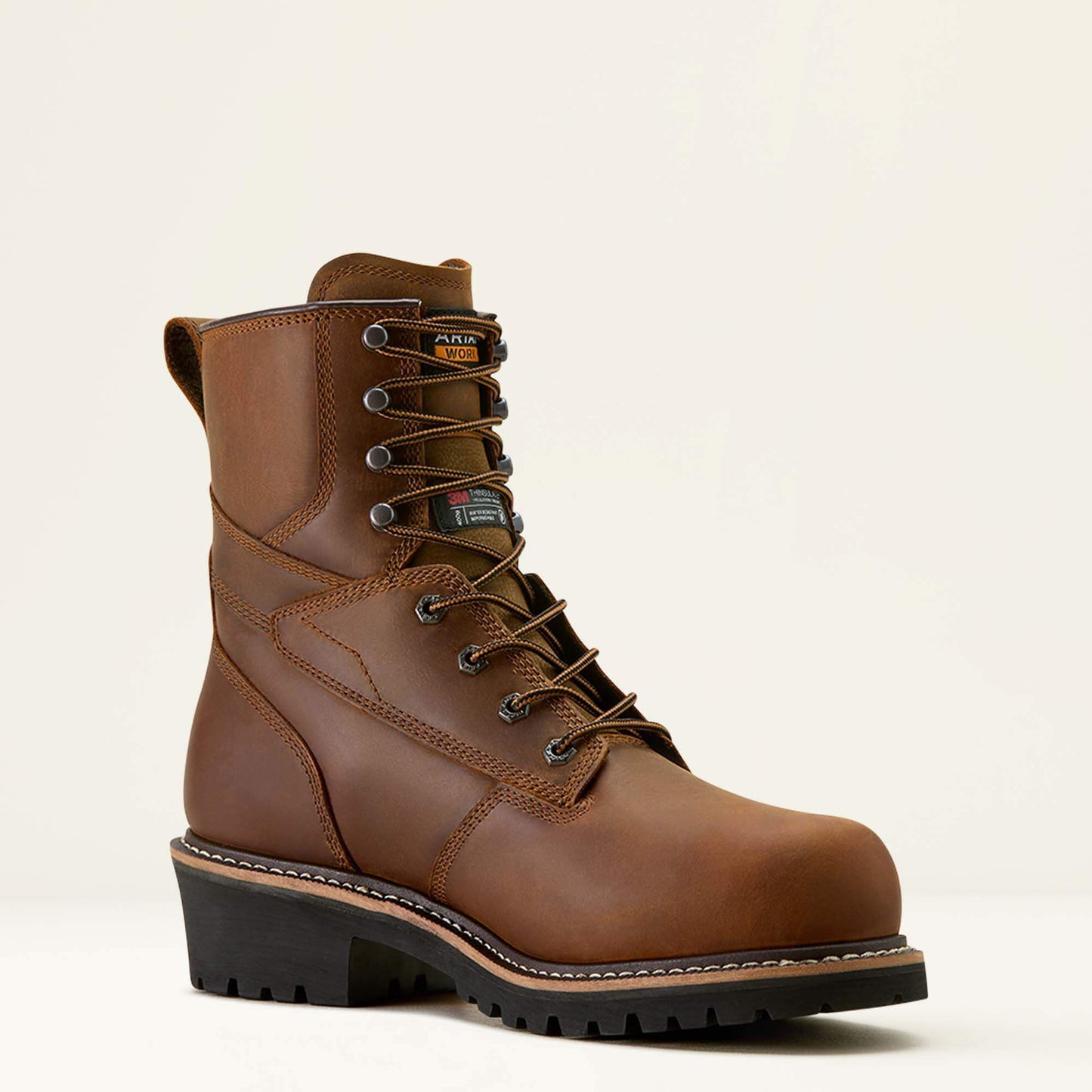 Ariat Men Logger Shock Shield Waterproof Insulated Composite Toe Work Boot